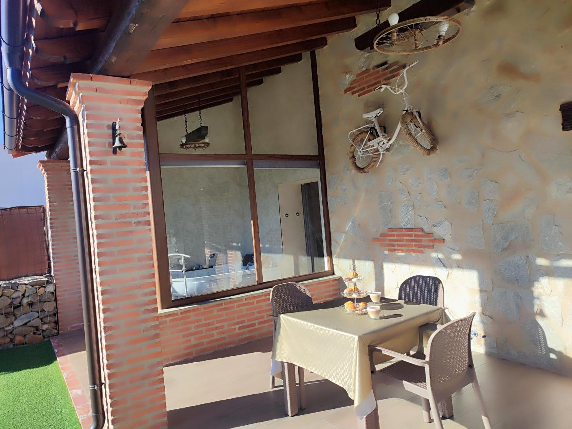 Valle del Ambroz, apartamento Buenavista con jacuzzi y jardín privado Abadia Exterior foto